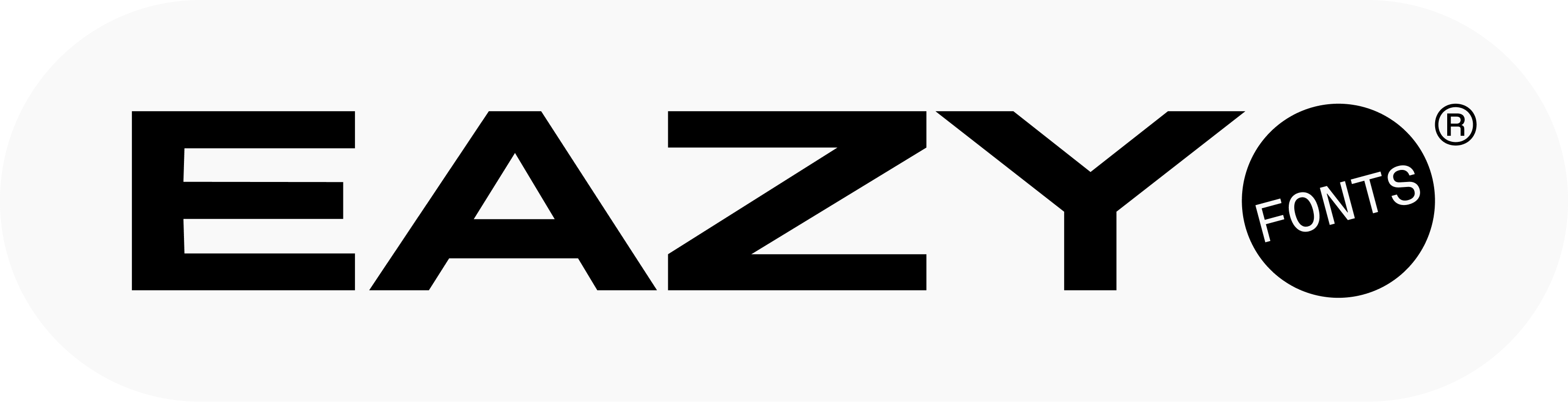 eazy fonts primary logo lock up